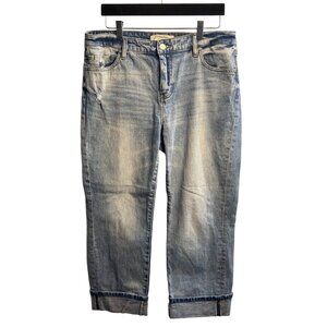 Liverpool Los Angeles Jeans Womens 10/30 Ankle Slim Fit Faded Wash Denim Stylish